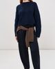 Sablyn Sablyn Tristan Cashmere Crew Neck Pullover Midnight Navy - 6