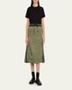 SACAI Nylon Twill Adjustable Skirt - 2