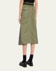 SACAI Nylon Twill Adjustable Skirt - 3