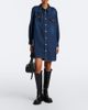 Sacai Sacai Asymmetric denim shirt dress - 2