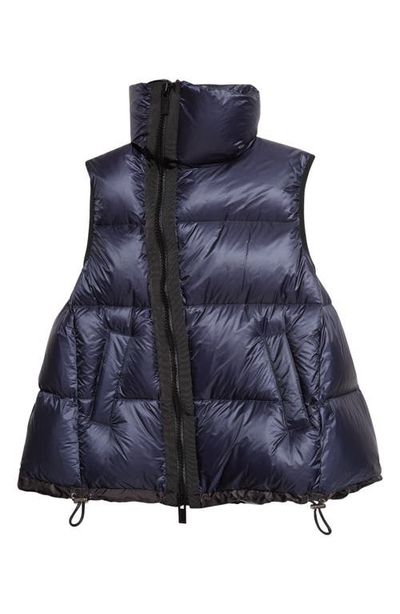 Sacai Sacai Asymmetric Down Puffer Vest
