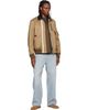 sacai sacai Beige Cotton Chino Bomber Jacket - 4
