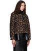 sacai sacai Beige Leopard x Nylon Twill Jacket - 2