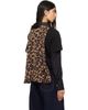 sacai sacai Black & Beige Leopard Jersey T-Shirt - 3