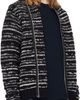 sacai sacai Black & White Mix Knit Blouson Cardigan - 2