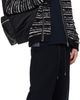 sacai sacai Black & White Mix Knit Blouson Cardigan - 4