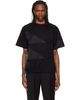 sacai sacai Black A.P.C. Edition Quilts T-shirt - 1