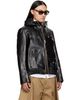 sacai sacai Black Blouson Leather Jacket - 2