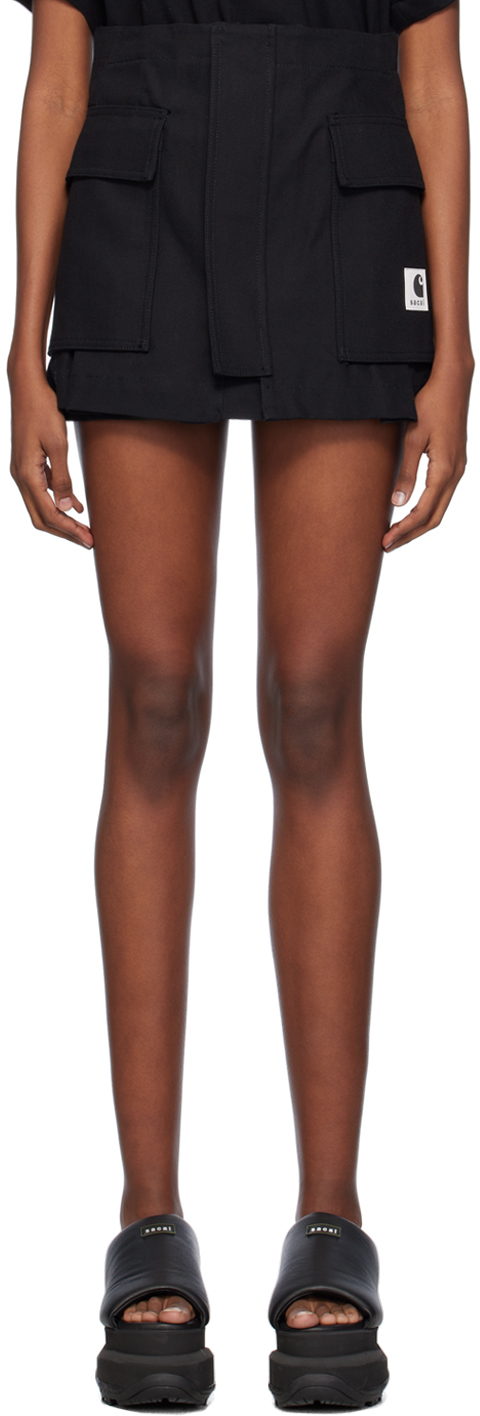 sacai - Black Carhartt WIP Edition Shorts