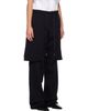 sacai sacai Black Cotton Jersey Lounge Pants - 2