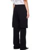 sacai sacai Black Cotton Jersey Lounge Pants - 3