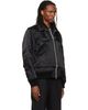 sacai sacai Black Cotton Nylon Twill Bomber Jacket - 2