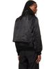 sacai sacai Black Cotton Nylon Twill Bomber Jacket - 3