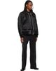 sacai sacai Black Cotton Nylon Twill Bomber Jacket - 4