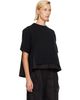 sacai sacai Black Cotton Weather & Cotton Cashmere Knit Sweater - 2
