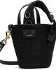 sacai sacai Black Hybrid Micro Marche Bag - 2