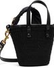 sacai sacai Black Hybrid Micro Marche Bag - 3