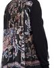 sacai sacai Black Paisley Print & Cotton Knit Cardigan - 3