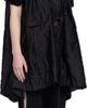 sacai sacai Black Quilted Satin Hooded Vest - 2