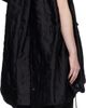 sacai sacai Black Quilted Satin Hooded Vest - 3