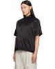 sacai sacai Black Rayon Cotton Twill Shirt - 4