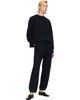 sacai sacai Black Sponge Sweat & Cotton Poplin Sweatshirt - 4