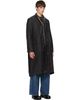 sacai sacai Black Sueded Cotton Coat - 2