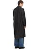 sacai sacai Black Sueded Cotton Coat - 3