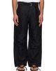 sacai sacai Black Treated Nylon Twill Cargo Pants - 1