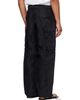 sacai sacai Black Treated Nylon Twill Cargo Pants - 3