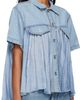 sacai sacai Blue Paneled Denim Shirt - 2