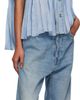 sacai sacai Blue Paneled Denim Shirt - 4