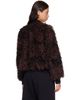 sacai sacai Brown Blouson Curly Faux-Fur Jacket - 3
