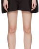 sacai sacai Brown Chalk Stripe Shorts - 1