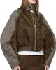 sacai sacai Brown Chino & Twill Bomber Jacket - 2