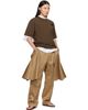 sacai sacai Brown Cotton Jersey T-shirt - 5
