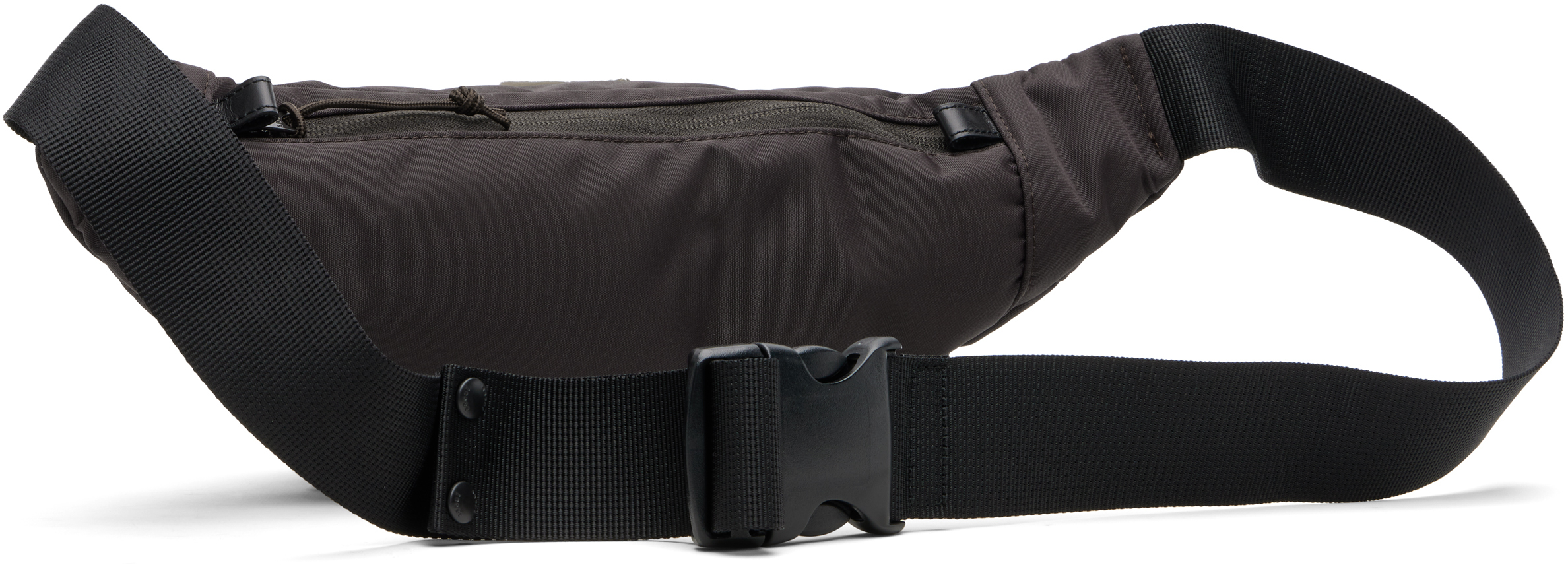 sacai - Brown Pocket Belt Bag