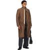 sacai sacai Brown Sueded Cotton Coat - 4