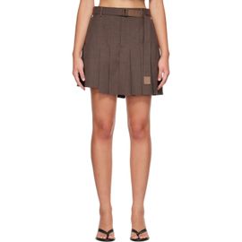 sacai sacai Brown Suiting Skort