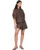 sacai sacai Brown Suiting Skort - 4