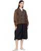 sacai sacai Brown Suiting x Nylon Twill Blazer - 4