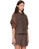 sacai sacai Brown Suiting x Nylon Twill Shirt - 2