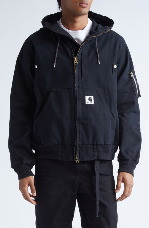 Sacai - Carhartt WIP Washed Duck Canvas Jacket