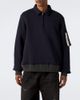 Sacai Sacai Cotton-blend polo sweatshirt - 3
