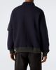 Sacai Sacai Cotton-blend polo sweatshirt - 4