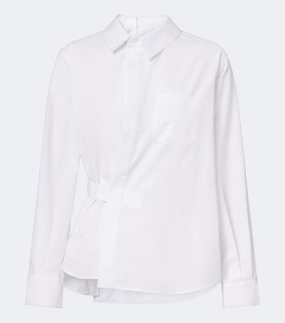 Sacai Sacai Cotton-blend poplin shirt