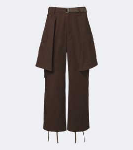 Sacai Sacai Cotton-blend ripstop cargo pants
