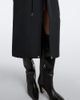 Sacai Sacai Cotton-blend zip-up midi skirt - 4