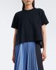 Sacai Sacai Cotton jersey and denim T-shirt - 2
