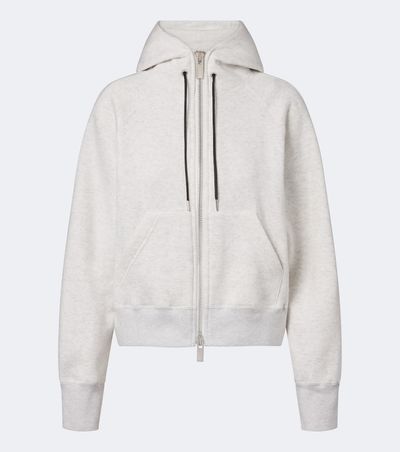 Sacai Sacai Cotton jersey hoodie